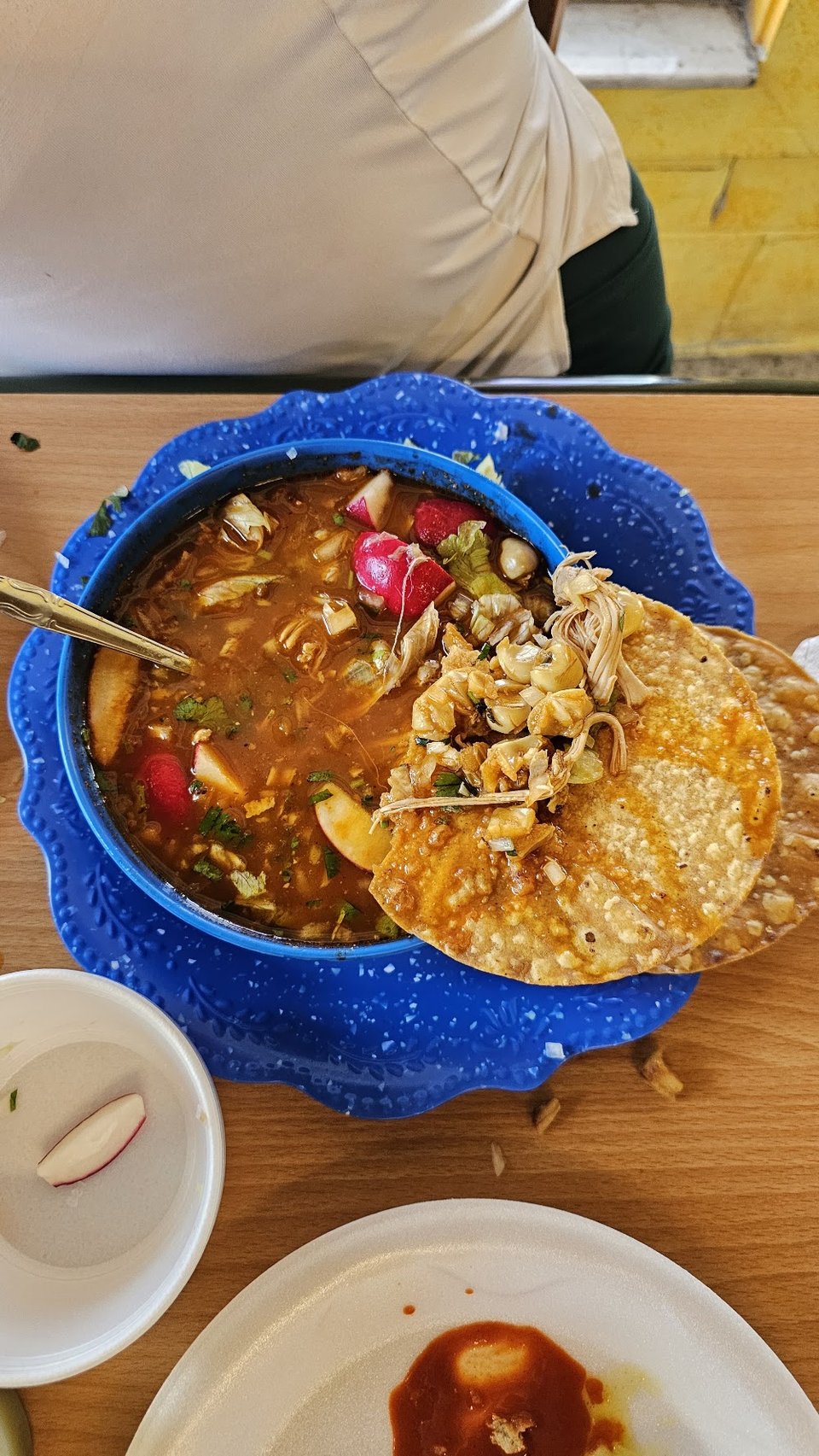 Posole Enchiladas