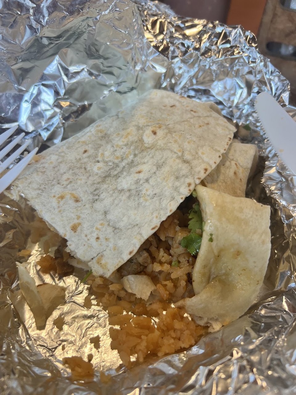 Chicken Burritos